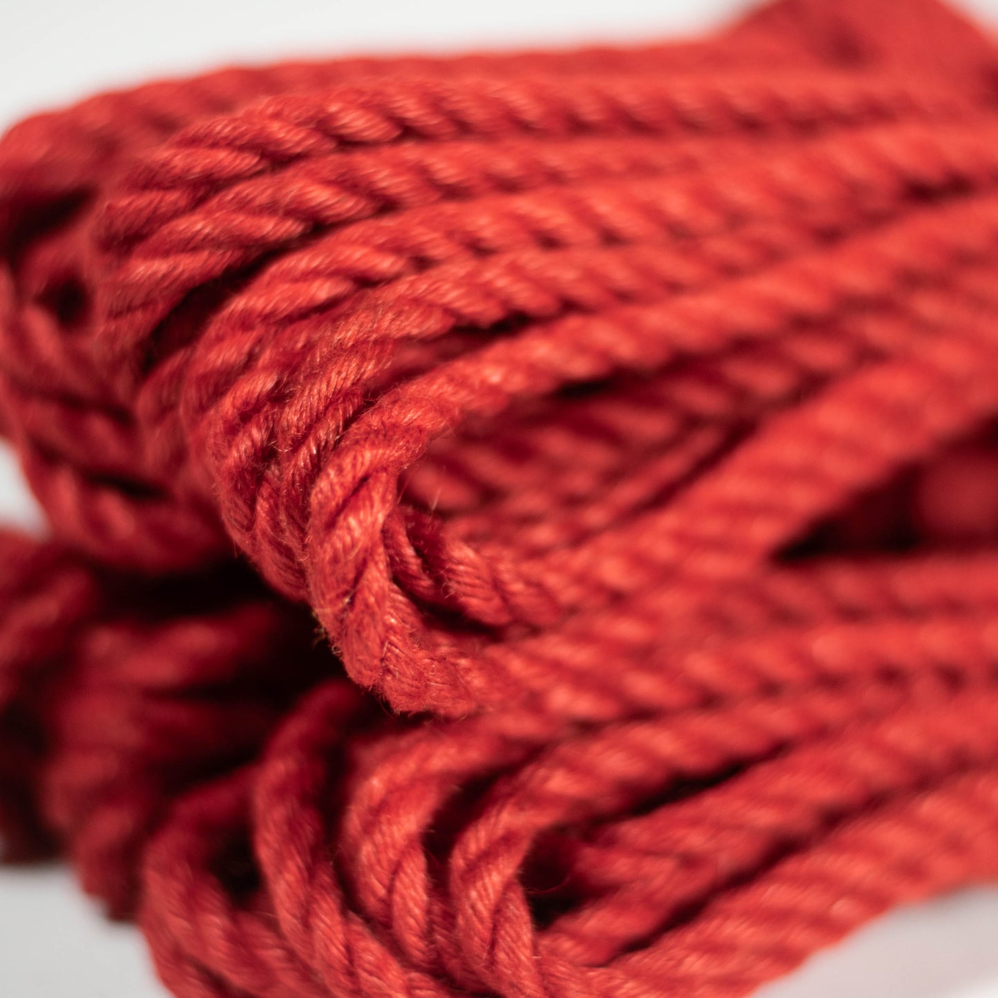 Treated Rope - 6mm Anatomie Red Jute Rope Shibari Rope