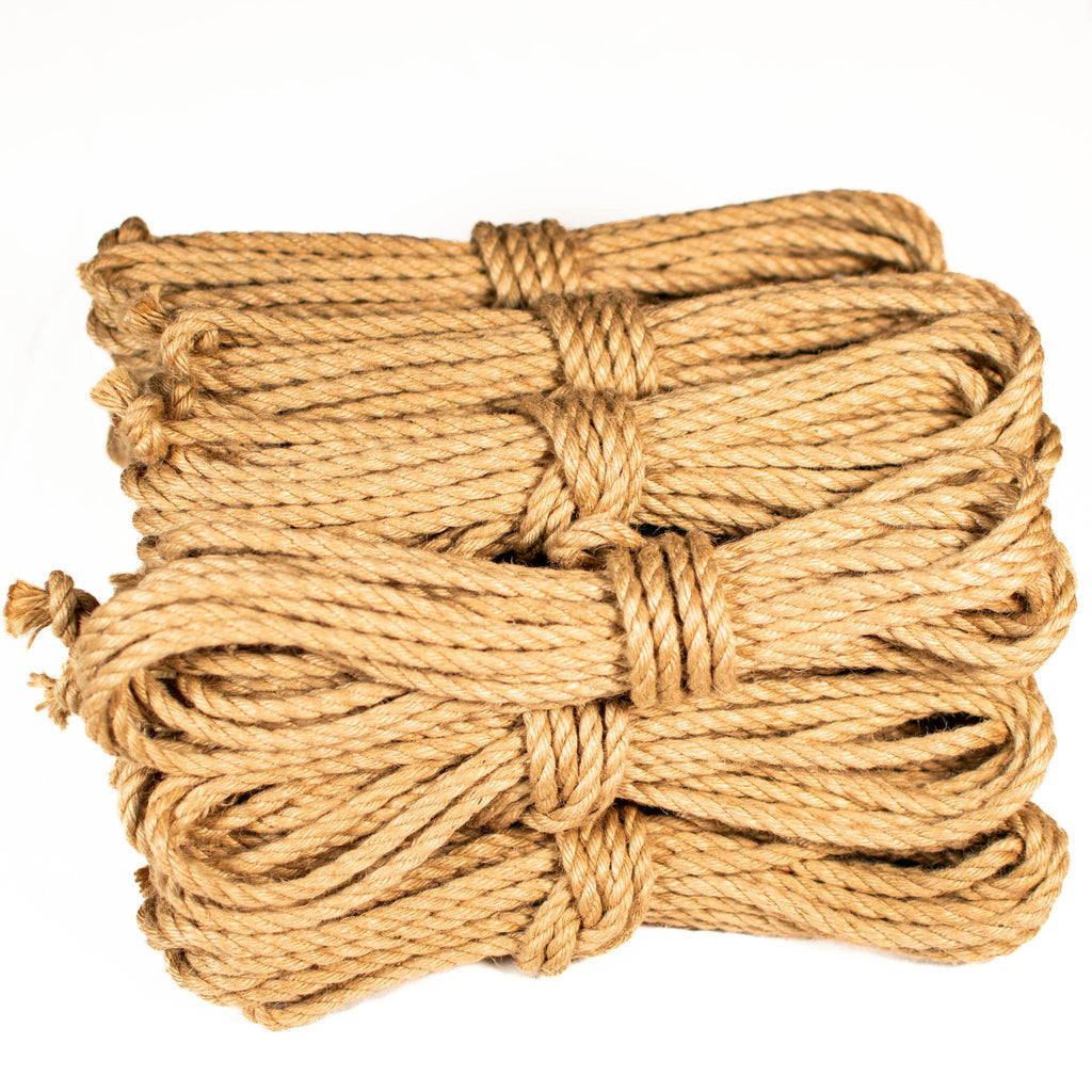 Ogawa jute rope · 6mm single-ply (treated)